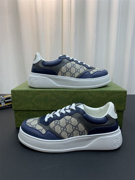 blue gucci shoes men's.